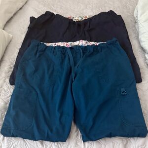 koi Women's Navy and Black Pants